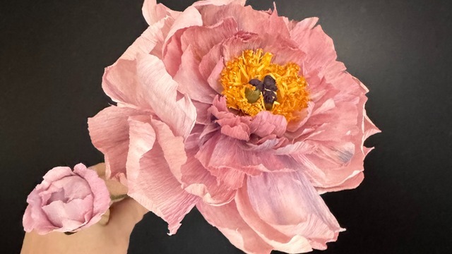 Boka Skapa en blomma av papper