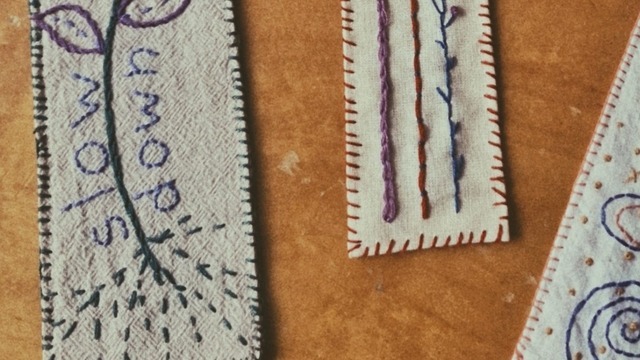 Boka Embroider a bookmark 