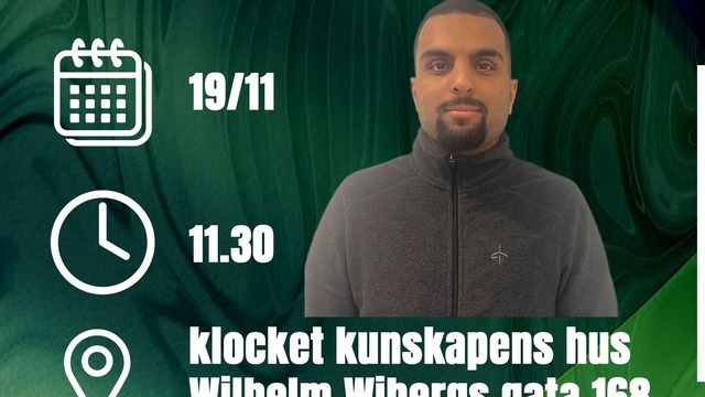 Boka Lunch Föreläsning Jaafer Hussein