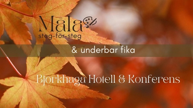 Boka Måla fantastiska höstfärger!