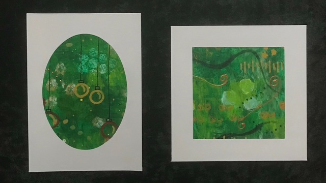 Boka Gör dina egna julkort med mixed media teknik!