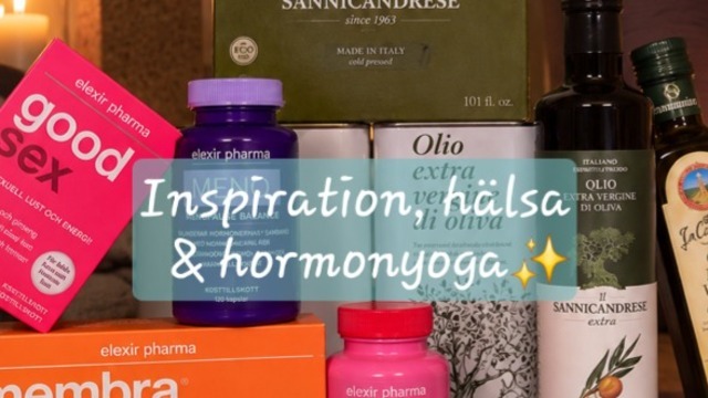 Boka Inspiration, hälsa & hormonyoga!