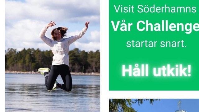 Boka Första Vandringen i vårutmaningen med Visit Söderhamn innan yogan