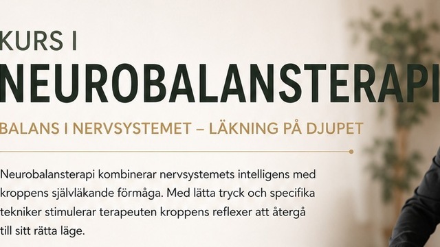 Boka Kurs i Neurobalansterapi 