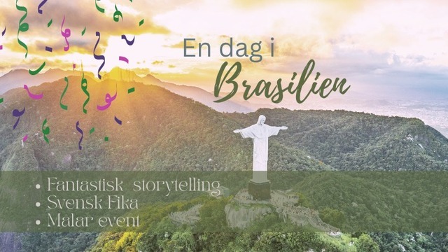 Boka En dag i Brasilien! Underbar storytelling & Måla steg-för-steg 