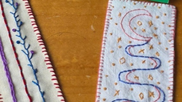 Boka Embroider a bookmark - online