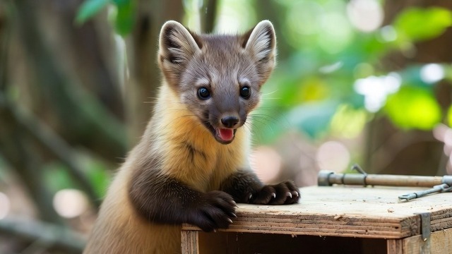 Boka Fällfångst Mård 