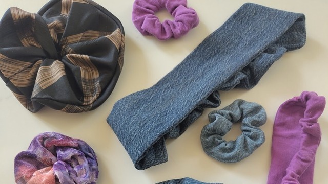 Boka Remake -Sy Scrunchies & hårband