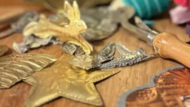 Boka Skapa med metall – introduktion till metallprägling med slöjda