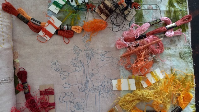 Boka Fritt broderi – Färgsoppa  Med Katarina Frifarare