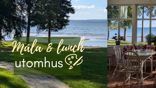 Boka Vid Vänern! Måla utomhus & underbar lunch