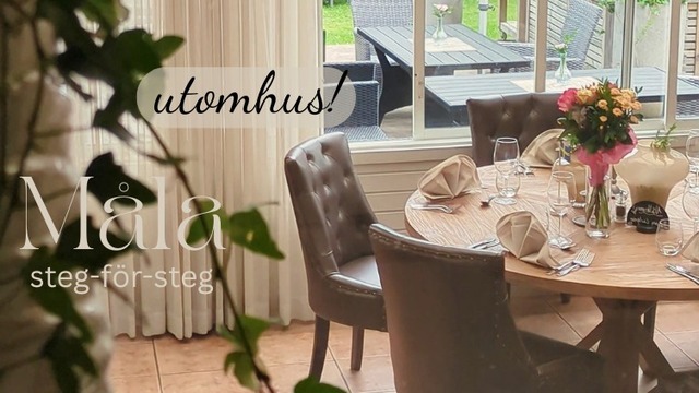 Boka Vi sitter ute på Björkhaga Hotell & Konferens - Måla & fika utomhus!