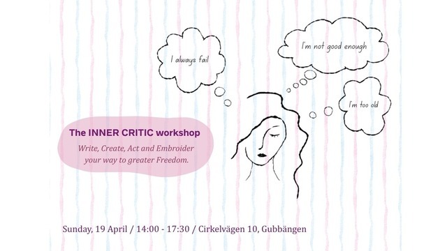 Boka The INNER CRITIC workshop