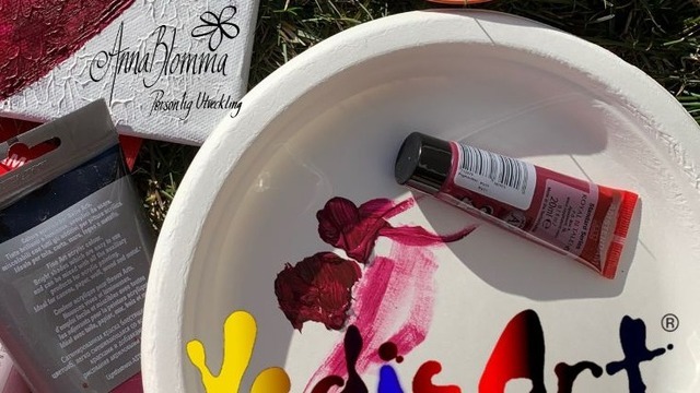 Boka Vedic Art Målarkurs - Konsten att måla från hjärtat