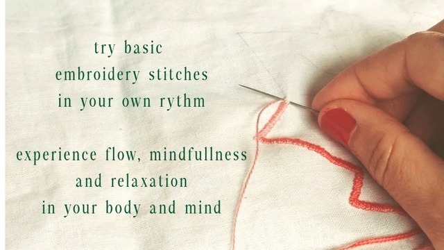 Boka Embroidery Flow - workshop for beginners