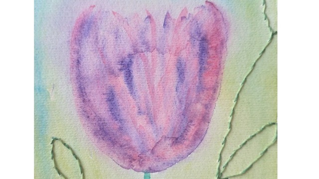 Boka Watercolour & Embroidery Workshop