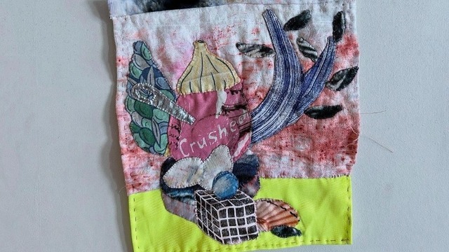 Boka Mini quilting workshop – i gränslandet mellan grytlapp och täcke med Anna Nnnrdstrm