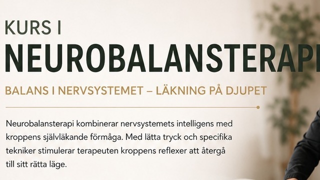 Boka Kurs i Neurobalansterapi 