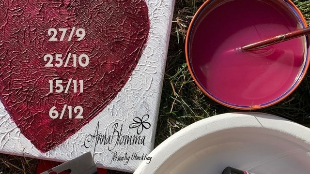 Boka Vedic Art Målarkurs - Konsten att måla från hjärtat