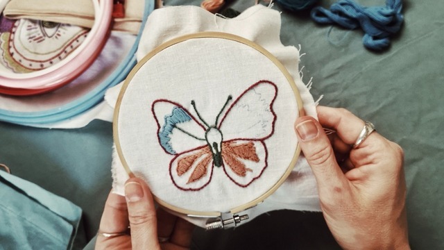 Boka Embroider Your Talisman - reflective embroidery workshop with Ivana Baljkas
