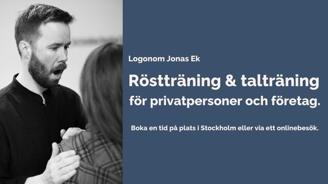 Boka Logonom Jonas Ek