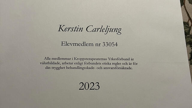Boka Kerstins