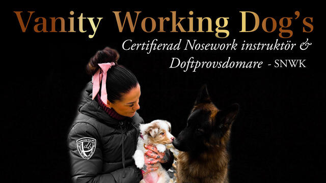 Boka Vanity working dog´s