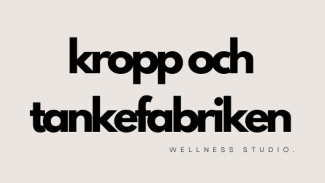 Boka Kropp och tankefabriken